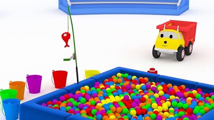 The Car Wash: learn colors with Ethan The Dump Truck | | Educational cartoon for children