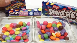 Smarties Candy Comparison Time! Canada, UK and USA