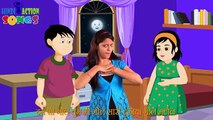 Hindi Action Songs | Hindi Nursery Rhyme | Upar Chanda Gol Gol