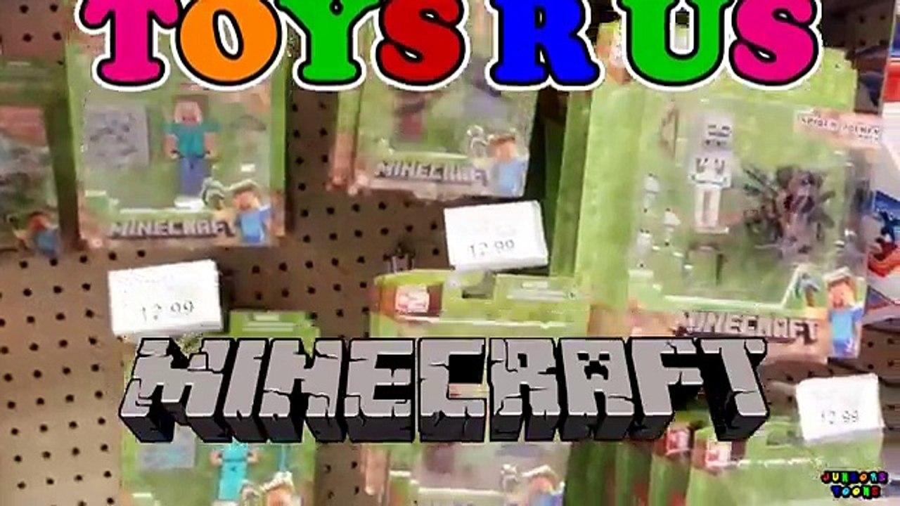 Toy Hunt Toys R Us | Minecraft Toy Haul | Juniors Toons | #Minecraft ...