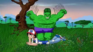 Hulk VS Pokemon