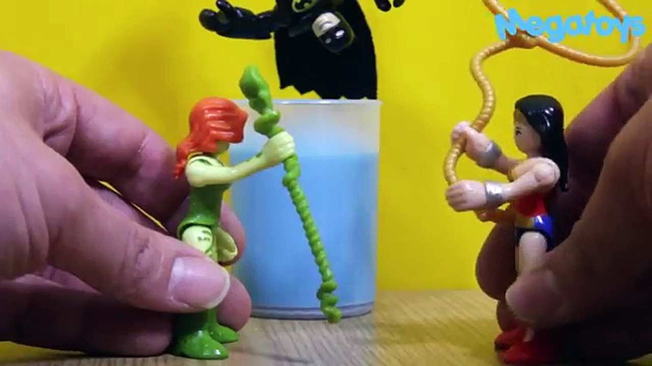 Wonder Woman vs Poison Ivy & Saves Batman new Imaginext Toys