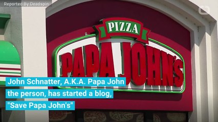 Papa John Has Created A Blog To Rally His Fans