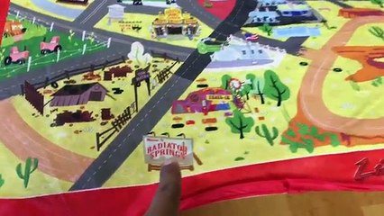 Giant Disney Cars Mack Truck Tent Thomas and Friends Toy Train Egg Surprise