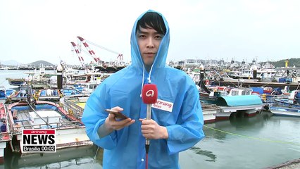 Typhoon Soulik set for direct hit on South Korea