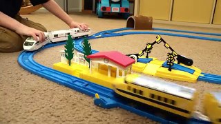 Playtime with Plarail Trains