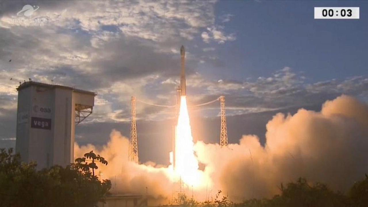 Für genauere Wettervorhersagen: Satellit Aeolus ins All geschossen