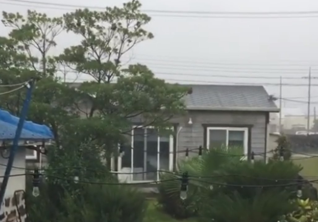 Typhoon Soulik Hits Jeju Island, South Korea