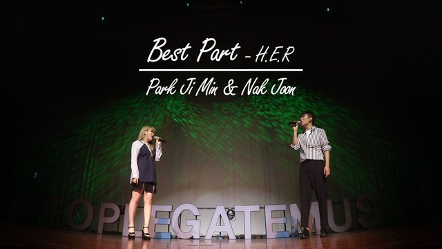 [Somethin` Sweet] Best duet of K-pop star winners! '낙준(Bernard Park)&박지민(Park Ji Min) - Best Part (H.E.R.)'