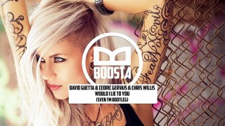 David Guetta & Cedric Gervais & Chris Willis Would I Lie To You (Sven TM Bootleg)