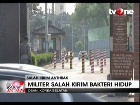 Militer AS Tak Sengaja Kirim Bakteri Anthrax ke Korsel