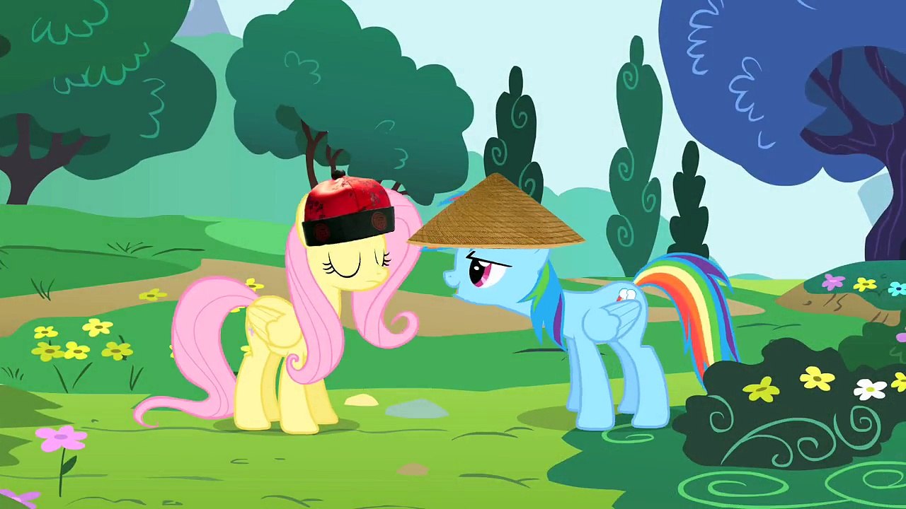 Fluttershy cheers in multiple languages! International Cuteness