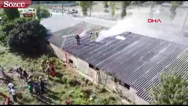 Hadımköy'de bir fabrikanın asit kazanı patladı