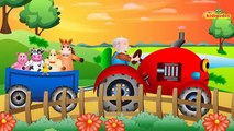 Old Macdonald Had A Farm | Popular Nursery Rhymes | Farm Animals | Childrens Song | Kids