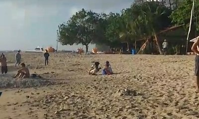 Pascagempa, Aktivitas Warga di Pantai Sanur Normal