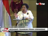 Megawati Soekarnoputri Beri Kuliah Umum di Lemhanas