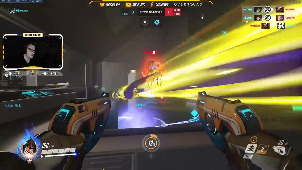 Mon passage TOP 500 Saison 7 Overwatch FR