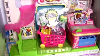 Peppa Pig at Shopkins Supermarket Cash Register Store with Disney Princess Sofia Play Doh
