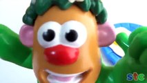 Mr Potato Head Avengers Hulk vs Angry Birds