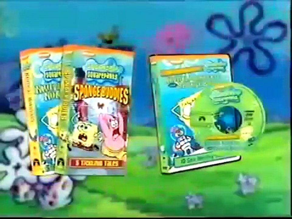 SpongeBob SquarePants VHS and DVD Coming Soon Trailer (Normal, Slow ...