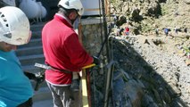 Le chantier du refuge de la Brèche se poursuit