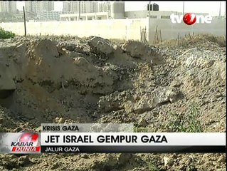 Berdalih Membalas, Jet Tempur Israel Serang Jalur Gaza