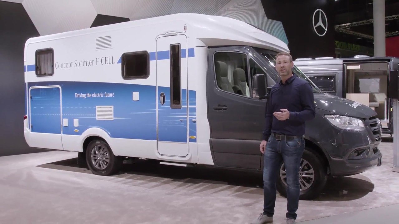 Mercedes-Benz Vans auf dem Caravan Salon 2018 - Präsentation Concept Sprinter F-CELL