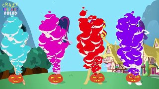 Baby Learn Colors Wrong Dress Disney Princess My Little Pony Finger Family Songs