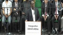 Inauguration du palais des sports de Dakar