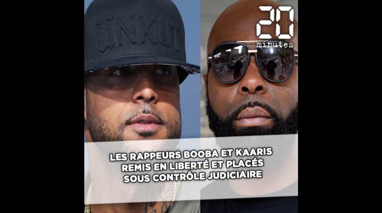 Les rappeurs Booba et Kaaris remis en liberté et placés sous contrôle judiciaire