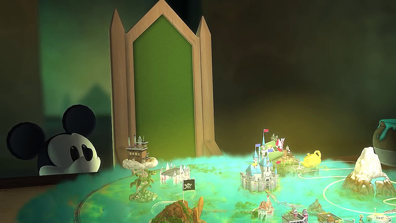Disney Epic Mickey game intro part 1
