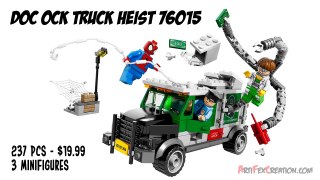 Spiderman DOC OCK Truck Heist 76015 Lego Marvel Super Heroes Animated Building Review