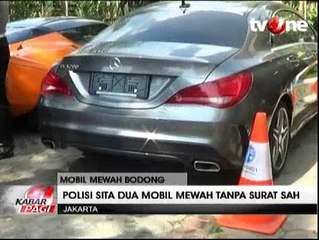 Dua Mobil Mewah Diamankan Polisi Karena Tak Dilengkapi Dokumen