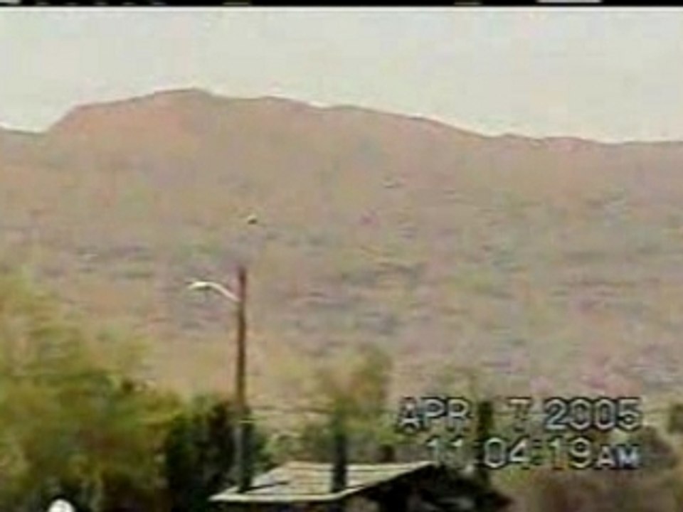 UFO GOES IN TREES Phoenix Arizona