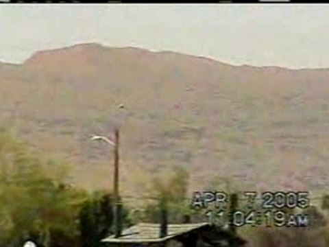 UFO GOES IN TREES Phoenix Arizona