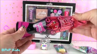 Justice HAUL! Panda Makeup SET! Lava Jelly Glitter SLIME! SQUISHY LIP Gloss! Unicorn! FUN