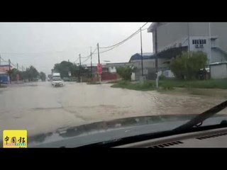 唯一道路逢雨成災 400商民憂突發狀況