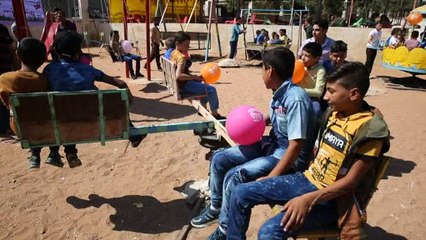 - Savaşın çocukları Azez'deki ‘Bayram Şenliği’nde doyasıya eğlendi