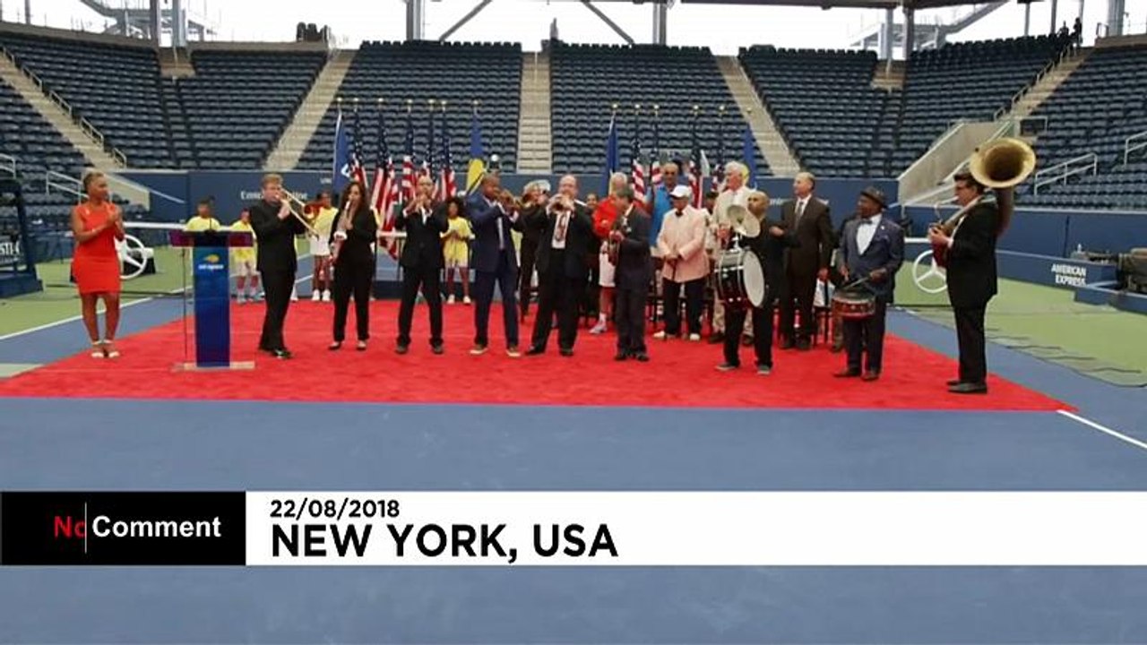 Louis Armstrong goes Tennis