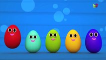huevos sorpresa familiares dedo | dedo familia | Surprise Eggs Finger Family | Kids Rhymes