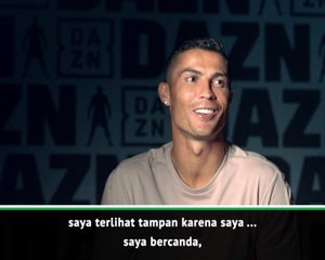 Saya Tak Perlu Banyak Gaya Untuk Terlihat Tampan - Ronaldo