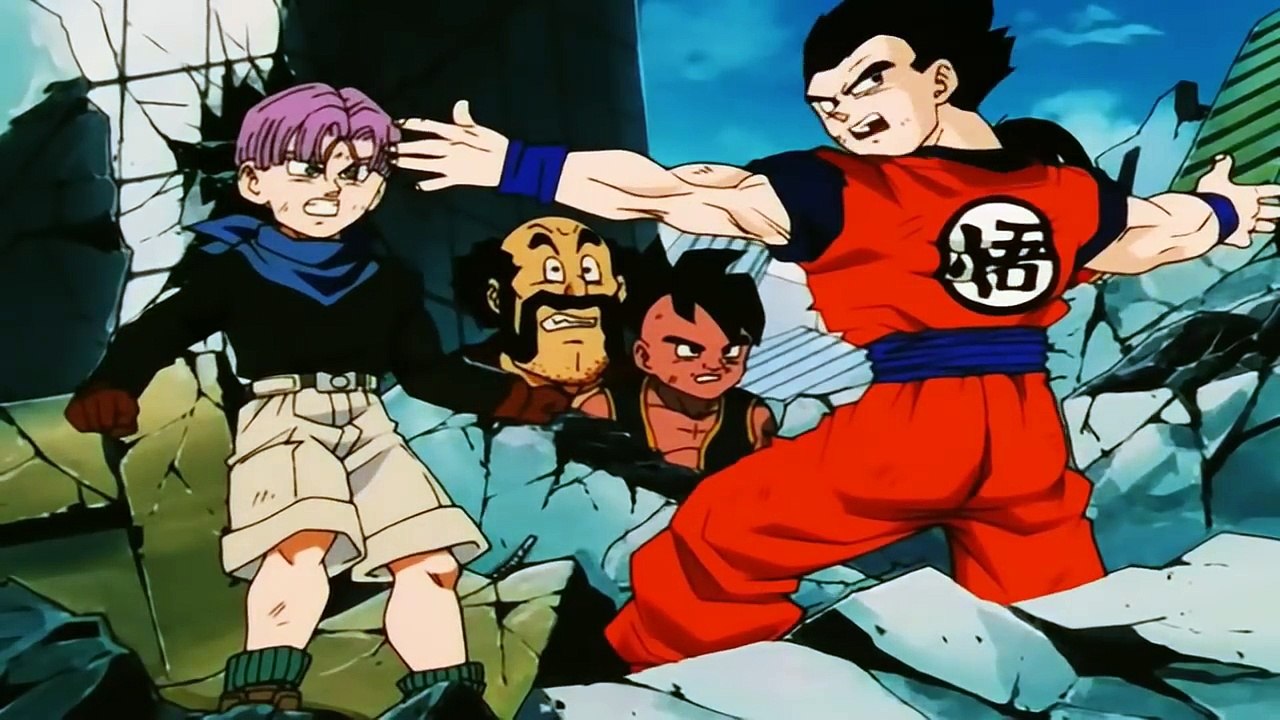 Gohan habla con Goten para que confíe en su papá (HD)