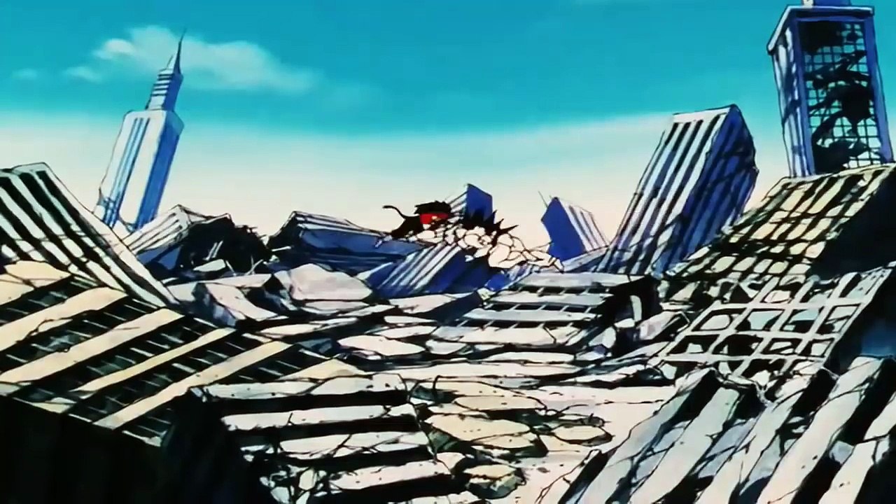 Goku y Vegeta hacen un ataque combinado (HD)