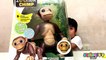 Toddler playing with a MONKEY! Zoomer Chimp Review monkey toys for kids playtime