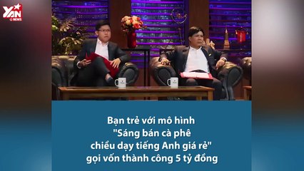 Startup cà phê tiếng Anh gọi vốn thành công 5 tỷ đồng