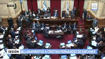 El senado autoriza el registro de los domicilios de Kirchner