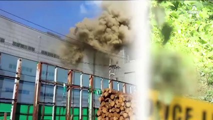 인천 남동공단 화재, 스프링클러 50분 뒤 작동