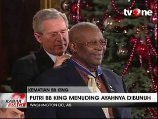 Putri BB King Yakin Ayahnya Meninggal Karena Dibunuh