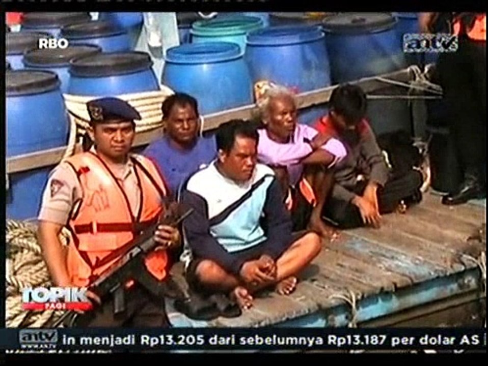 Diduga Curi Ikan, Kapal Nelayan Asing Ditangkap