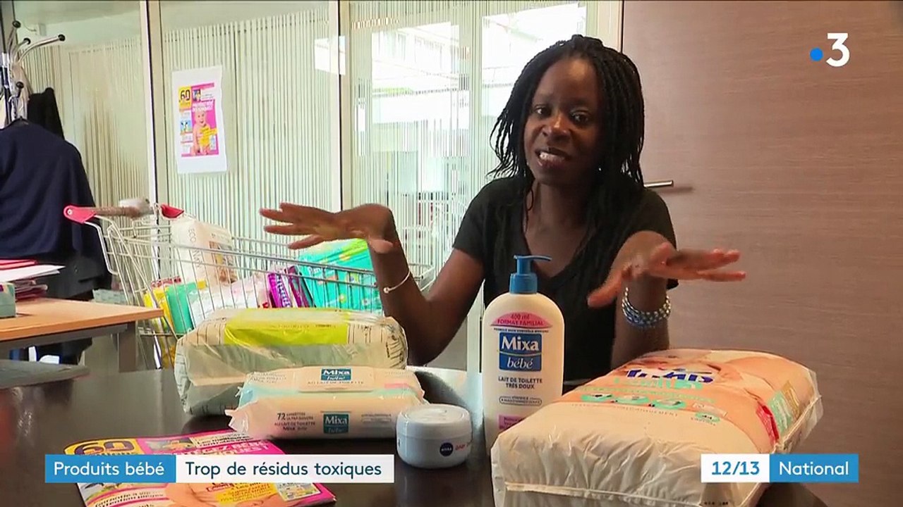 Produits bébé : trop de résidus toxiques